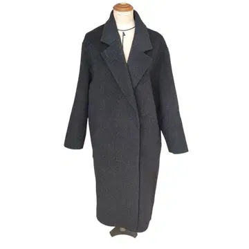 새상품급 STUNNING LURE 테일러 오버코트 차콜 S