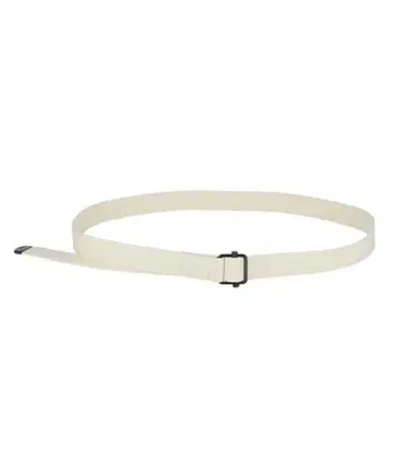 MHL. NARROW MILITARY BELT 아이보리