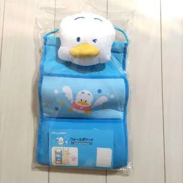 산리오 아힐노페쿠루 파란색 월 포켓 미사용 새상품