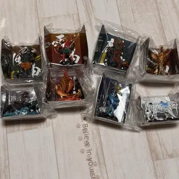 세리아 풍신뇌신 사신 봉황 기린 피규어 8점