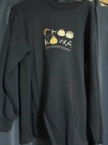 치이카와 x GU 맨투맨 풀오버