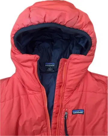 patagonia 다스퍼카 팝 오렌지 M 다스후드티