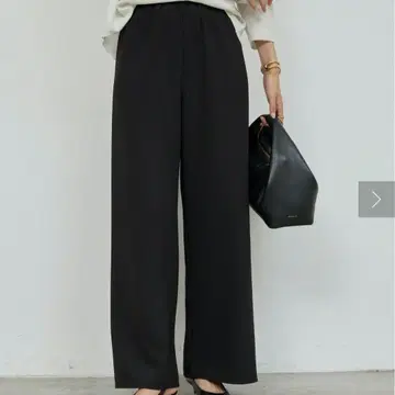 기장 수선 완료/개럴개런트 블랙 와이드 드로스트 팬츠 3