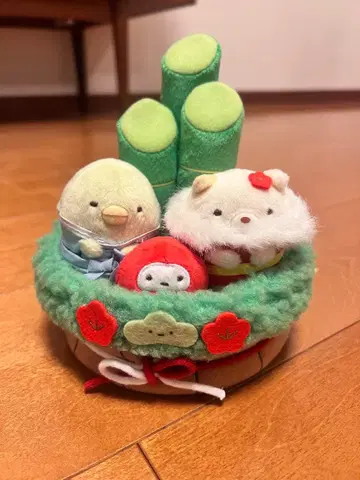 [ 미사용 새상품 ] 레어 한정판 스미코구라시 설날 장면 봉제 인형