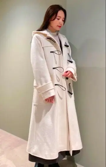 Sustaina 롱 더플 코트