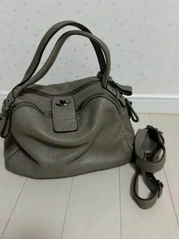 그레이 숄더백 토트백 2way