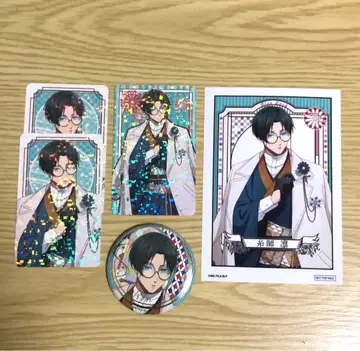 블루 록 AGF Y Line 와양절충 캔뱃지 카드 특전 린