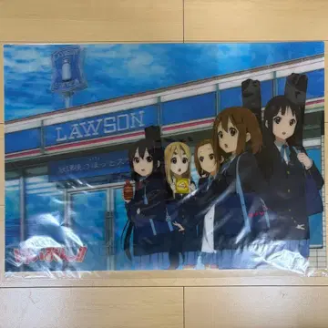 케이온! LAWSON 콜라보 A2 3D 포스터