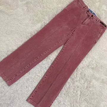 [ 고품질 ] PTO1 BEAMS 컬러 팬츠 핑크 46 캐주얼 돌려입기