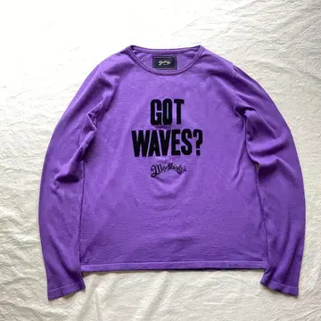 Marble's 마블스 코튼 니트 퍼플 계열 M