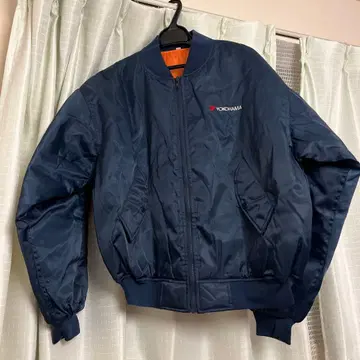 YOKOHAMA MA-1 플라이트 자켓 네이비
