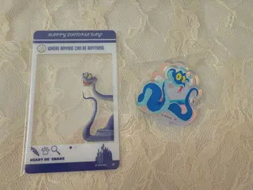 주토피아2 SNS풍 아크릴 카드 오로라 아크릴 스탠드 게리