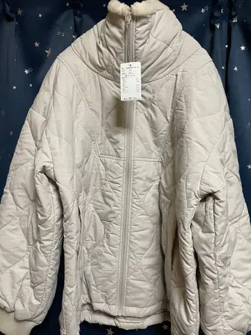 그레이 퀼팅 자켓 프리 사이즈