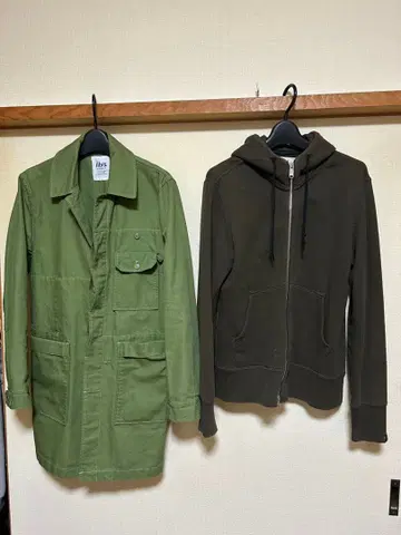 illys 밀리터리 자켓 마가렛호웰 후드티 세트 판매!