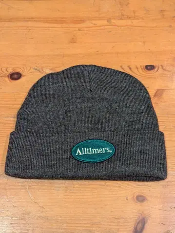 Alltimers 니트 모자 그레이 100% 아크릴