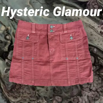 HYSTERIC GLAMOUR 핑크 타이트 스커트 S