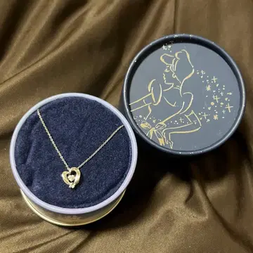 하트형 실버 목걸이