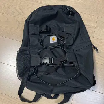 Carhartt 블랙 백팩