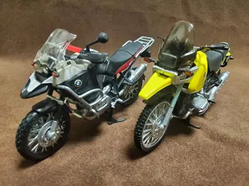 BMW 바이크 미니어처 모델 2대 세트