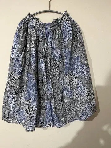 zucca 꽃무늬 롱 스커트