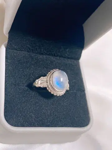 래브라도 라이트 실버 반지