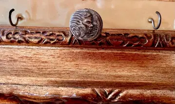 앤티크 빈티지 vintage 기념 코인 브로치