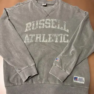 레어 Russell Athletic 빈티지 맨투맨 그레이 M