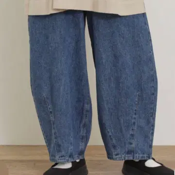 사만사 모스모스 코쿤 데님 팬츠