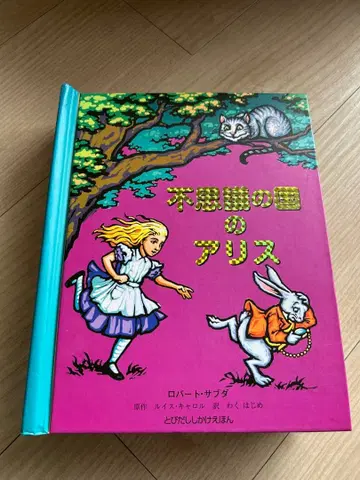 이상한 나라의 앨리스 시각 그림책 튀어나오는 그림책 3D 팝업