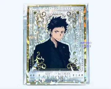 리본 야마모토 다케시 홀로그램 클리어 카드 이어폰 콜라보 레어 금박