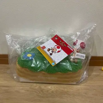 [ 미사용 새상품 ] 제일복권 슈퍼 마리오 B상 키노피오 티슈 케이스