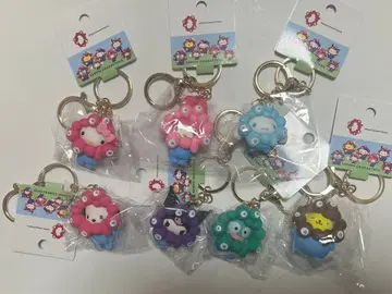 산리오 미야쿠미야쿠 키링 노멀 파스텔 컴플리트