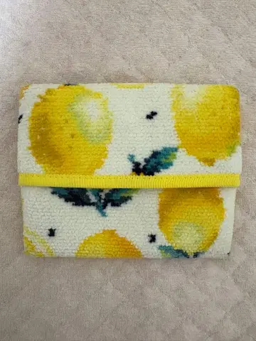 [ FEILER ] 레몬 도트 티슈 파우치