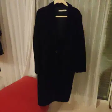 la SPLENDINA 블랙 체스터 코트