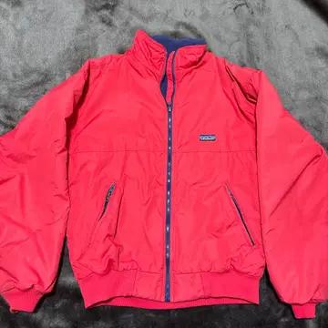 나일론 자켓 빨간색 캐주얼