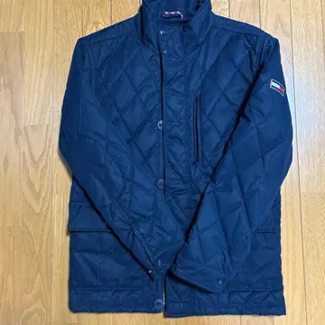 HILFIGER DENIM 퀼팅 자켓 네이비