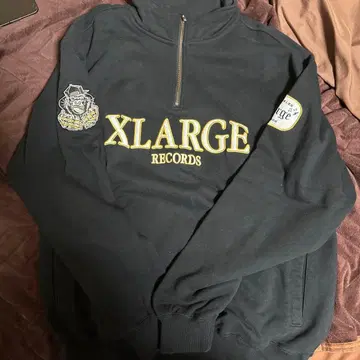 XLARGE RECORDS 집업 트레이닝복 L 네이비