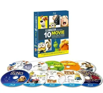 [미개봉 새상품] 일루미네이션 10무비 블루레이 Blu-ray