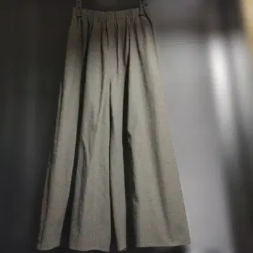 요건 레일 바바구리 코튼 와이드 팬츠