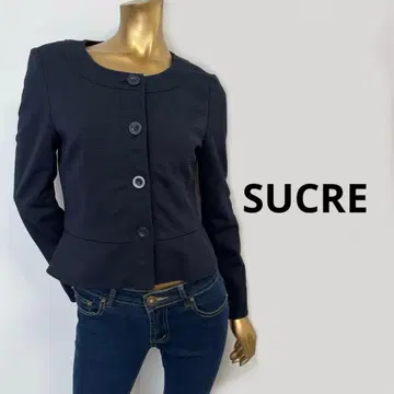 [ 4768 ] SUCRE 보더 자켓 9호 네이비