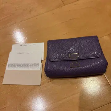 IACUCCI 퍼플 접이식 지갑