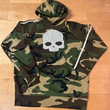 HYDROGEN SPORTSWEAR 스컬 후드티