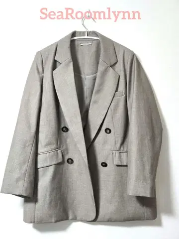 [ 새상품급 ] SeaRoomlynn 테일러드 자켓 시루무린 자켓