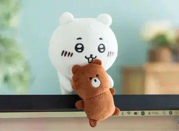 치이카와 (먼작귀) 데스크탑에서 지켜보는 봉제 인형 곰 재판매