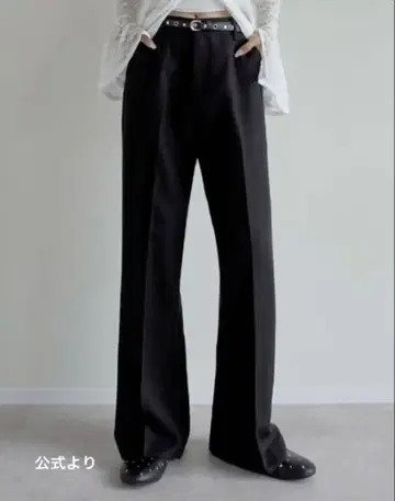 [리디] 기모 트윌 스트레이트 슬랙스