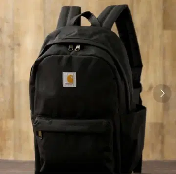 Carhartt 블랙 백팩