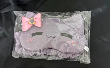 COVER 고양이 얼굴 안대 보라색