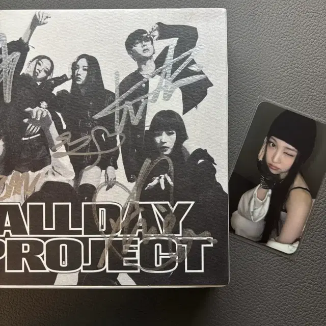 올데이프로젝트 엠웨이브 싸인앨범 판매합니다