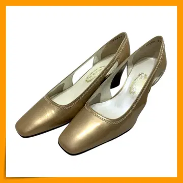 [ 새상품급 ] 긴자 요시노야 (23.5) 펌프스 스퀘어토