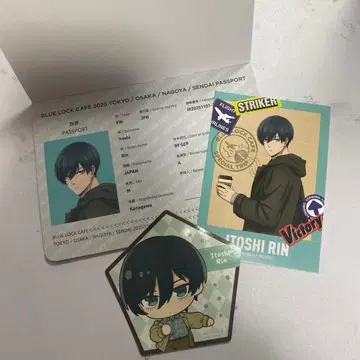 블루 록 special trip 여권풍 노트 린